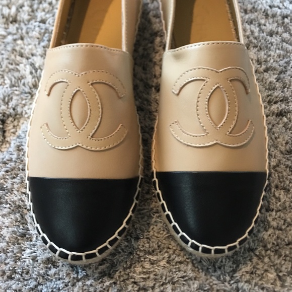 Chanel Lambskin Espadrilles - Picture 2 of 7
